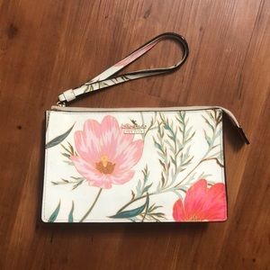 Kate Spade Floral Wristlet